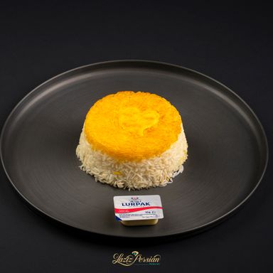 Iranian rice with saffron (berenj)