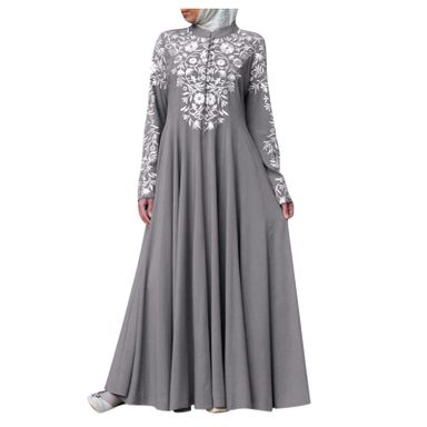 Robe élégante noir pour les filles de Dubaï 