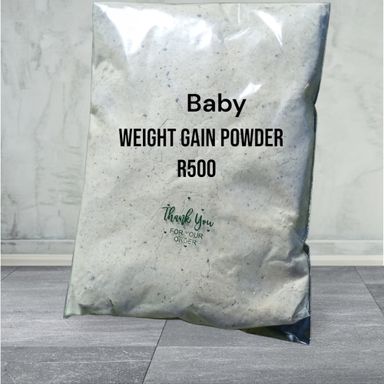 Baby weight gain powder