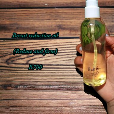 Breast reduction oil