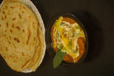 Parotta Butter Chicken