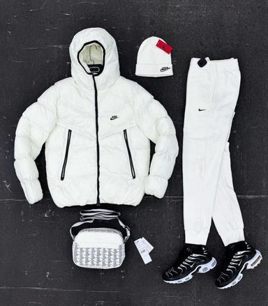 Nike Puffer jackets and pants