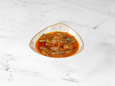 Okra Stew (With lamb meat) - khoresht bamieh