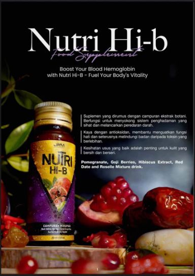 Nutri Hi-B by JRM Bonda Rozita