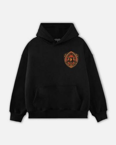 siciliano Black hoodie oversized