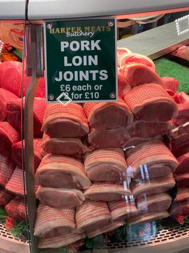 PORK LOIN JOINTS £6 Each Or 2 For £10