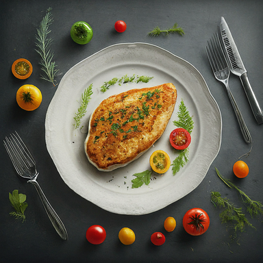 Escalope de poitrine de poulet / Chicken Breast Cutlet