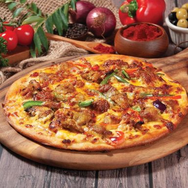 Chicken satay Pizza