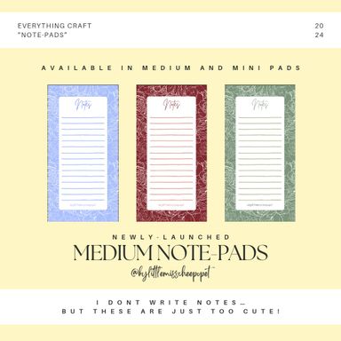 Notepads Medium