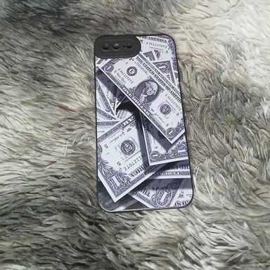 Money Print Silicone Case