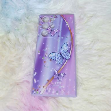 Butterfly Print Silicone Case