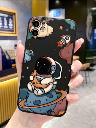 Astro World Print Silicone Case