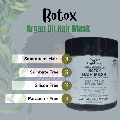 Botox Argan oil Hair mask