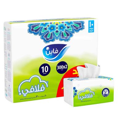 Fine Fluffy Facial Tissues