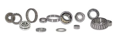 Spherical roller bearings, Tapered roller bearings, Cylindrical roller bearings, Ball bearings, Needle roller bearings