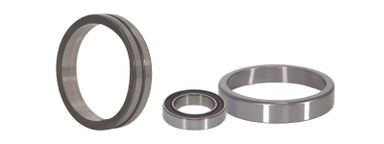 Spherical roller bearings, Tapered roller bearings, Cylindrical roller bearings, Ball bearings, Needle roller bearings