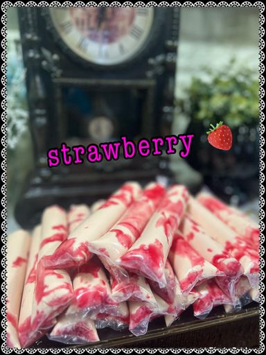 Strawberry Popsicle