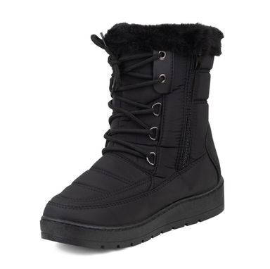 Ankle Fur-lined Snow Boots GREY