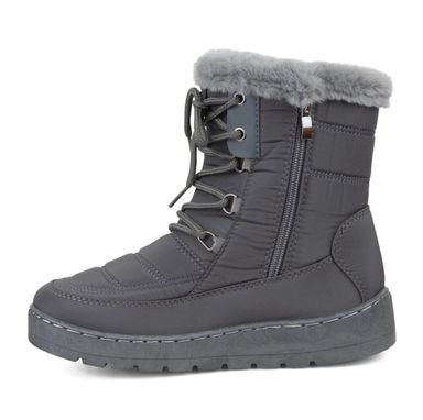 Ankle Fur-lined Snow Boots GREY