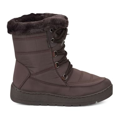 Ankle Fur-lined Snow Boots GREY