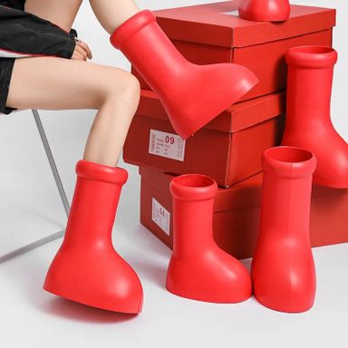 Manufacture Customization Little Whale Red Big Bang Rubber and Plastic Astro Boy Trend Other Men Shoes