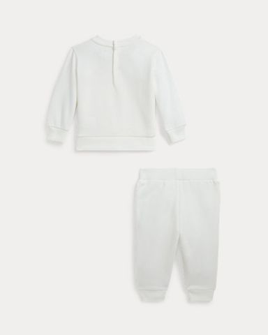 Polo Bear Fleece Sweatshirt & Pant Set