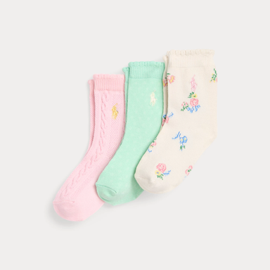 Floral Ankle Sock 3-Pack