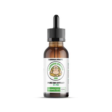 Buddha Drops 1000mg 10% Pure CBD Extract in MCT Oil – 0% THC
