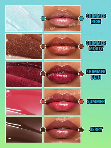 SHEGLAM X Rick and Morty Family Counseling Lip Gloss - Summer