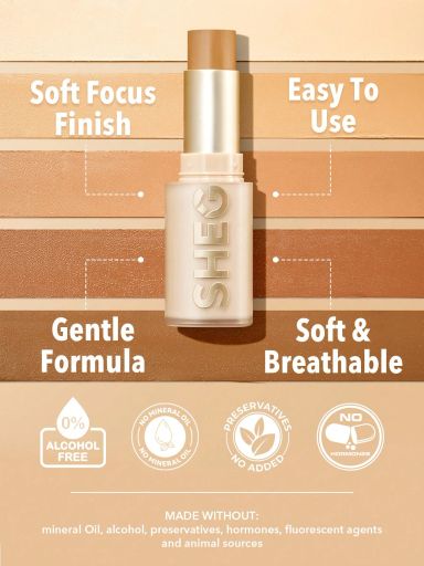 SHEGLAM Skin Magnet High Coverage Foundation Stick - Porcelain