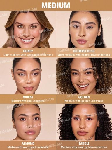 SHEGLAM Skin Magnet High Coverage Foundation Stick - Golden