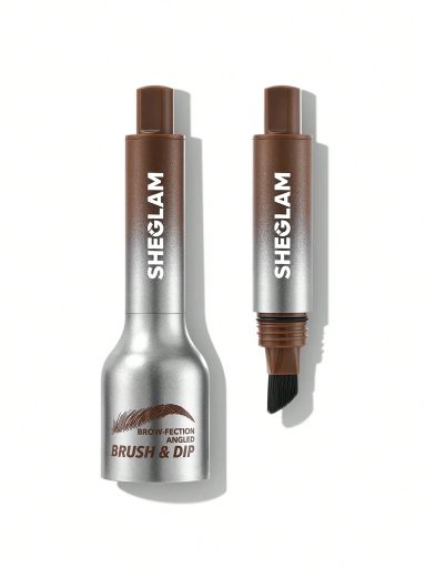 SHEGLAM Brow-Fection Angled Brush & Dip - Auburn