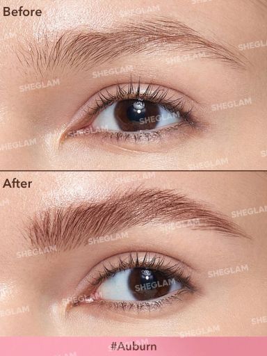 SHEGLAM Brow-Fection Angled Brush & Dip - Auburn