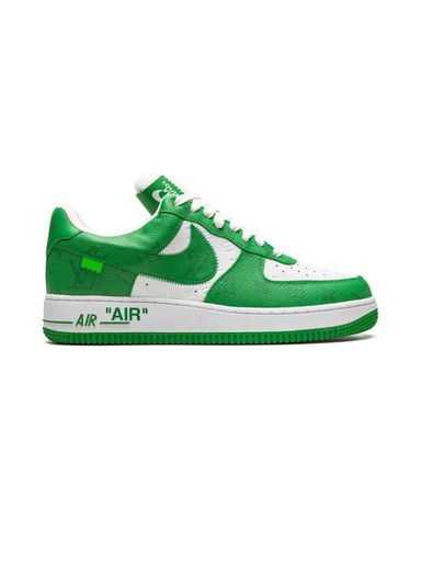 Nike X Luis Vuitton Aire Force 1 Low “Virgule Avalon White/Green sneakers 