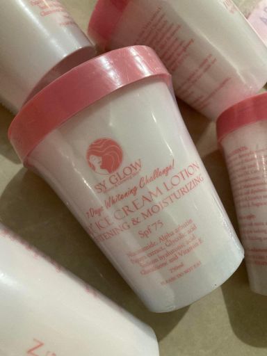 Sy glow ice cream lotion