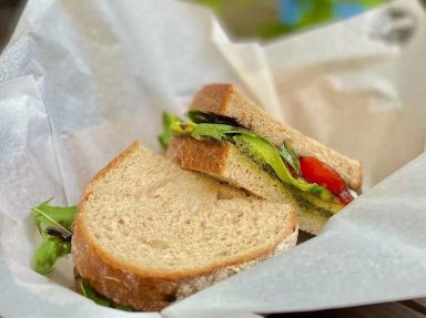 Tomato and Avo Sandwich