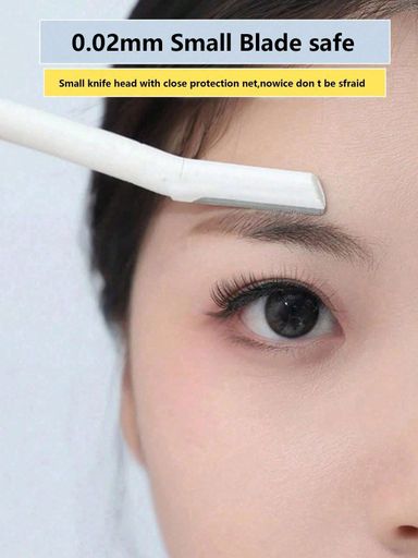 1pc Eyebrow Trimmer With Safety Guard