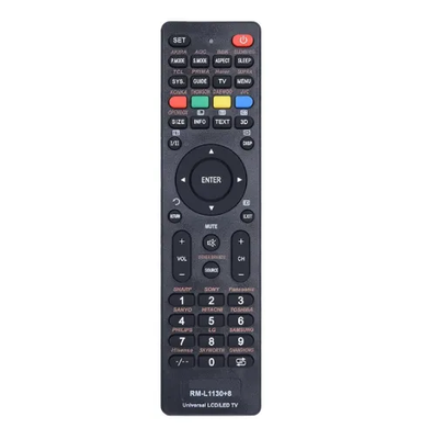 Factory direct sale English version global universal LCD/LED TV universal remote control RM-L1130+8