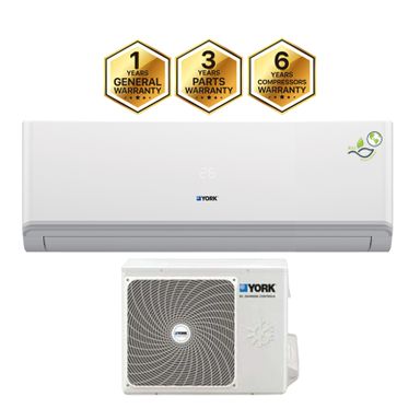 YORK R32 WALL MOUNTED 1.0HP AIRCOND (I/O) (YHFF09XESAFP-RX / YHFF09YESAFPO-X)