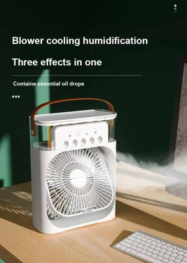 summer hot selling Portable mini water air cooler fan with humidifier