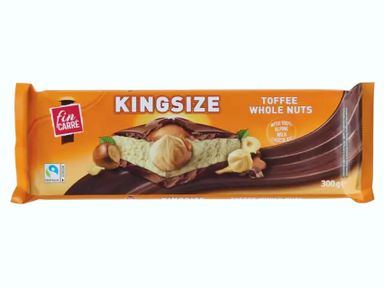 Fincarre Kingsize Toffee & Wholenut Milk Chocolate 