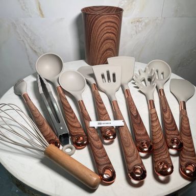 SYLVIA KITCHENWARE FAUX WOOD DESIGN CODE: K91 