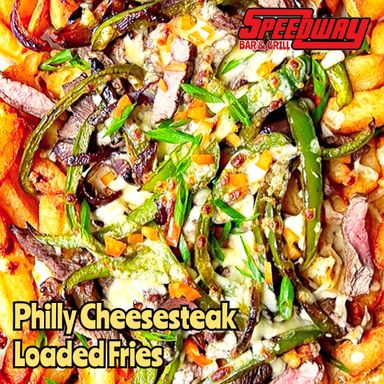 Philly Cheesesteak Loaded Fries 