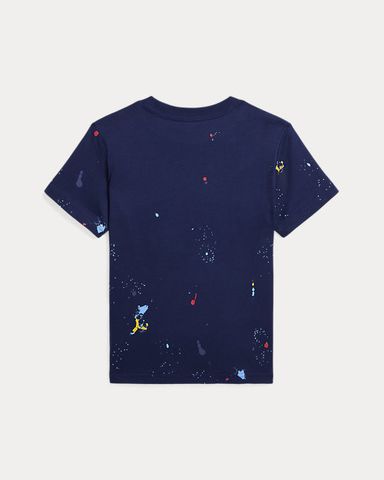 Paint Logo Cotton Jersey Tee