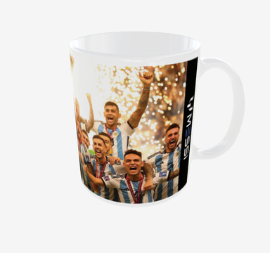 Argentina Team Winning Moment Printed Mug