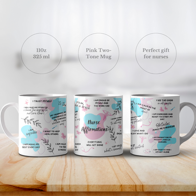 Affirmation Mugs | Sassy | Nurse | Teacher | Self-Care