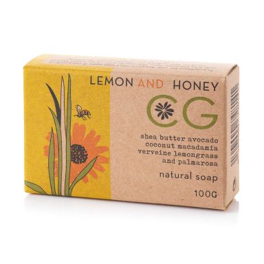 CG•BATH SOAP – 100G [LEMON & HONEY]