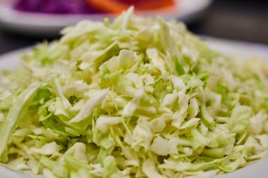 Finely Chopped White Cabbage