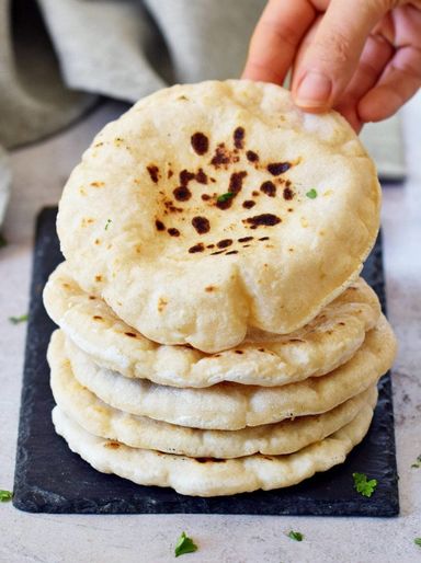 Baladi Bread: 5x Traditional Egyptian flatbread.