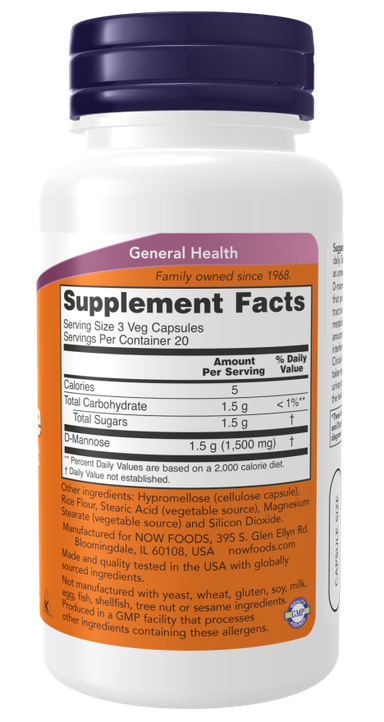 D-Mannose 500 mg